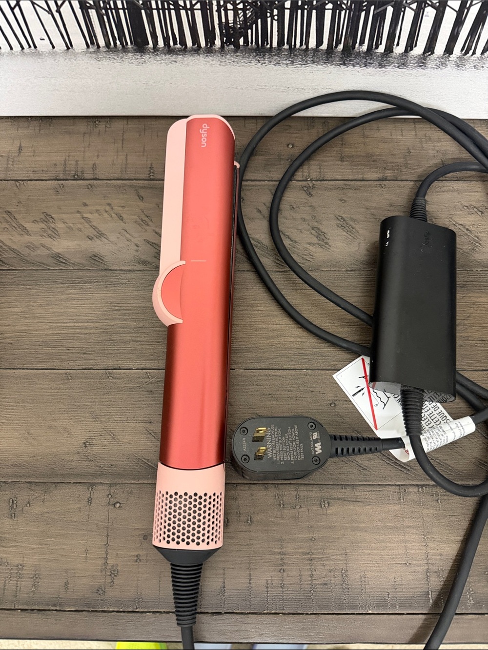 Dyson Pink & Red Airstrait